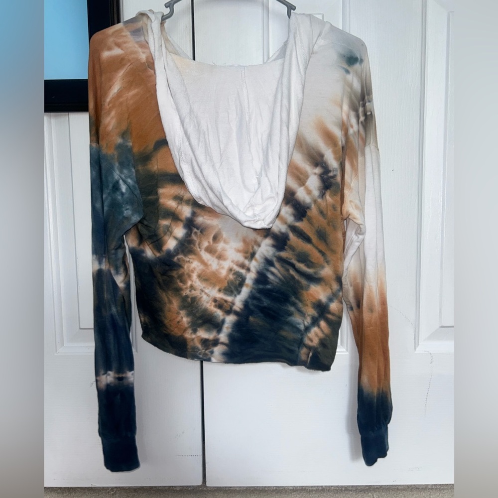 Thin Crop Top Hoodie